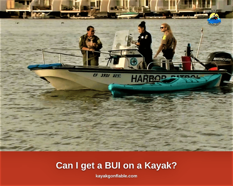 ¿Se puede obtener un DUI en un kayak?