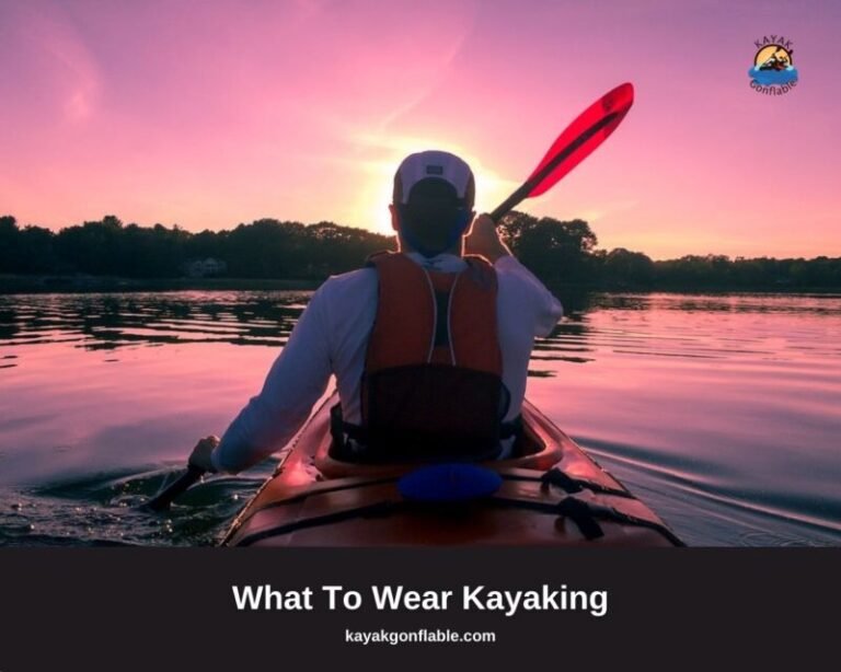 Was man beim Kajakfahren anziehen sollte