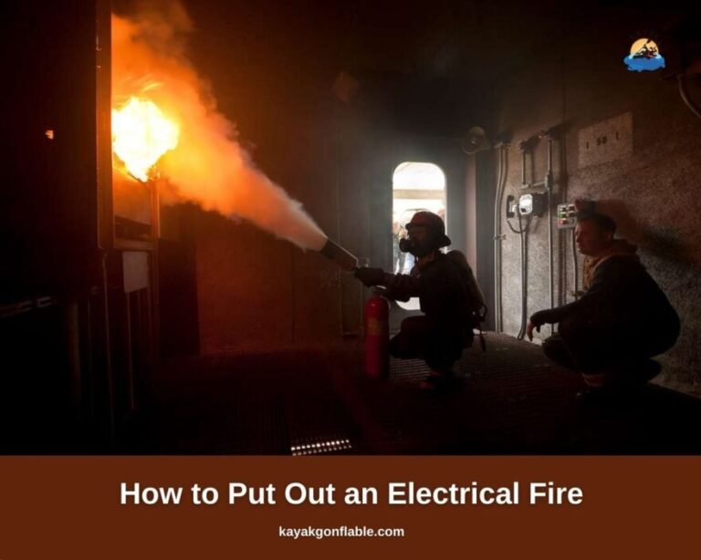So löschen Sie einen elektrischen Brand