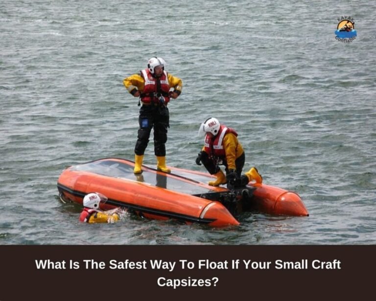 Was ist die sicherste Art zu schwimmen, wenn Ihr kleines Boot kentert?