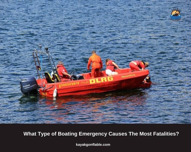 Welche Art von Bootsnotfällen verursacht die meisten Todesopfer?