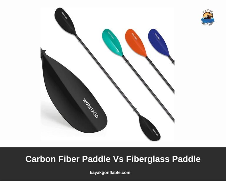 Carbonfaser-Paddel vs. Fiberglas-Paddel