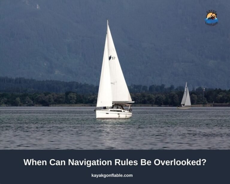 When Can Navigation Rules Be Overlooked?