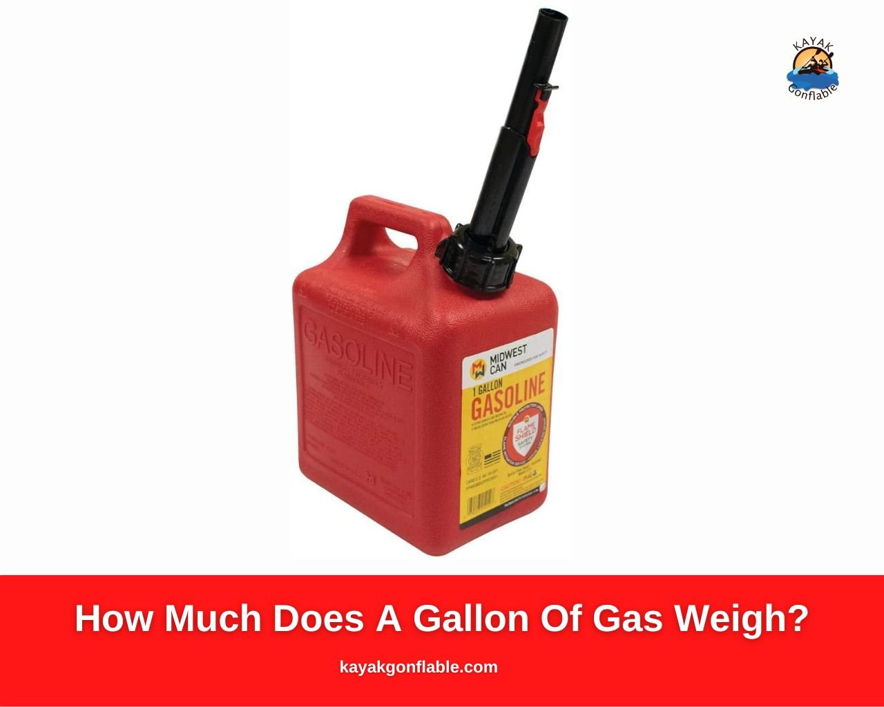 Wie viel wiegt eine Gallone Benzin