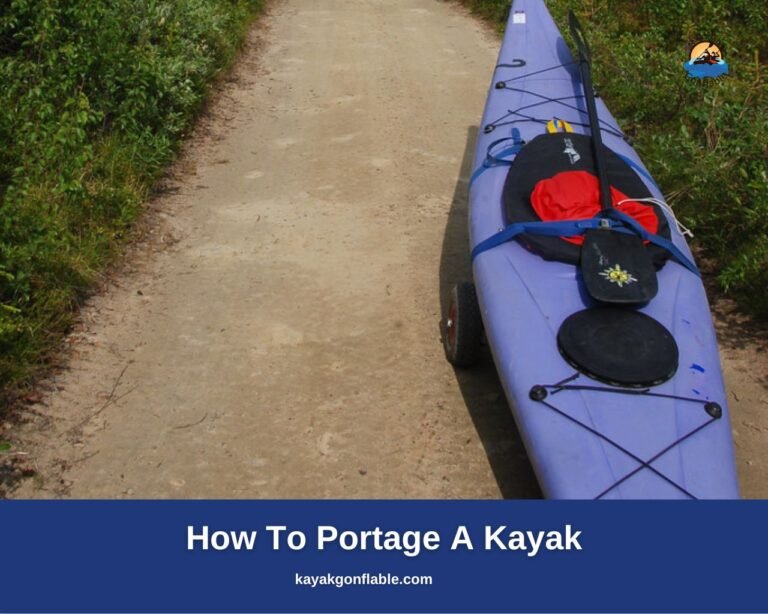 Cómo portear un kayak