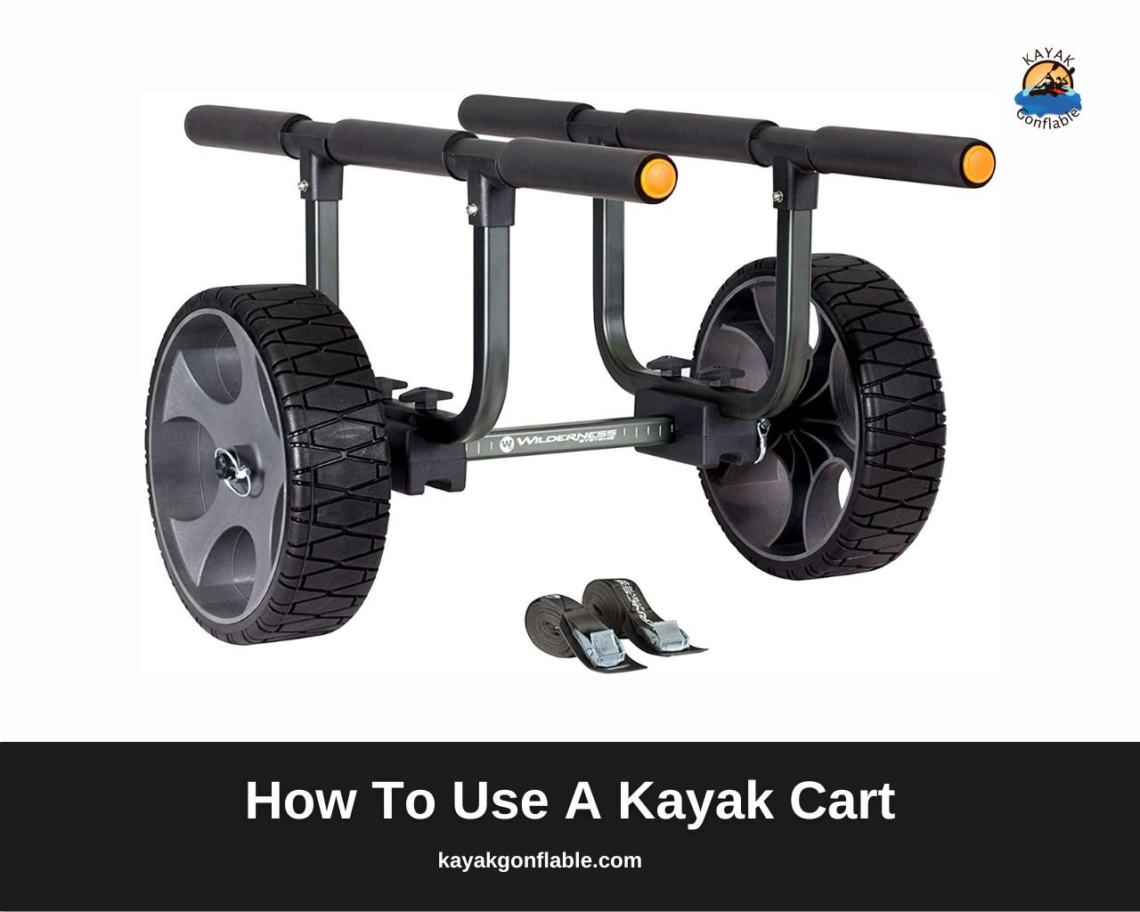 Cómo usar un carrito de kayak