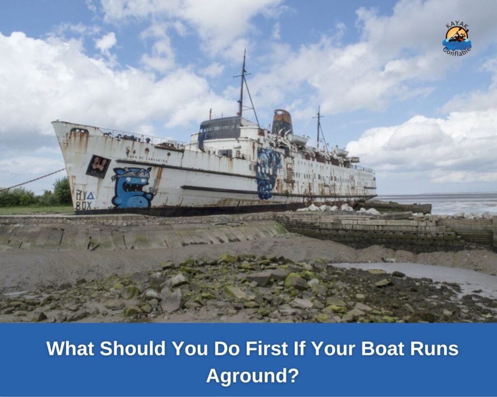 ¿Qué debe hacer primero si su barco encalla_