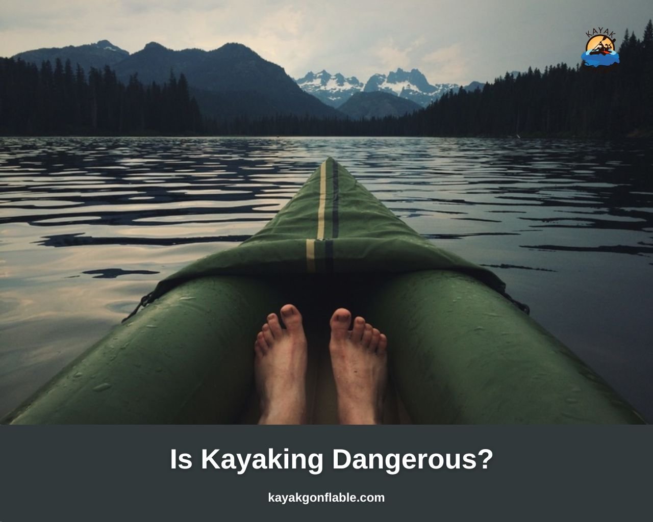 ¿Es peligroso navegar en kayak?
