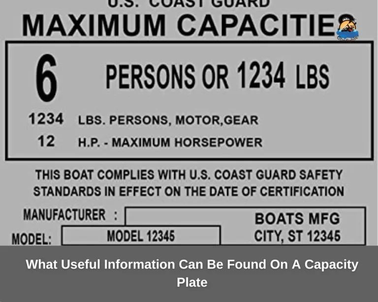 What Useful Information Can Be Found On A Capacity Plate