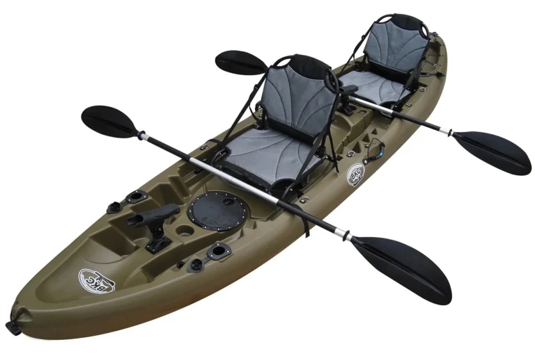 BKC TK219 Angler Kayak biplaza de 12,5 pies