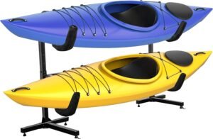 Estante de almacenamiento independiente para kayak RaxGo
