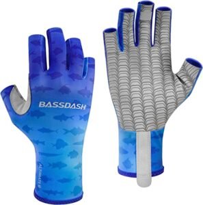 BASSDASH-ALTIMATE-SUN-PROTECTION-FINGERLESS-HUNTING-or-FISHING-GLOVES