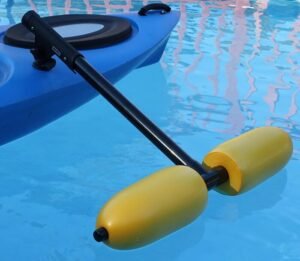 Inspired-By-Nature-Kayak-Stabilizer-With-Yellow-Floats