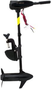 U-BCOO-Transom-Mounted-Electric-Trolling-Motor-for-Kayak-Best-for-Energy Consumption